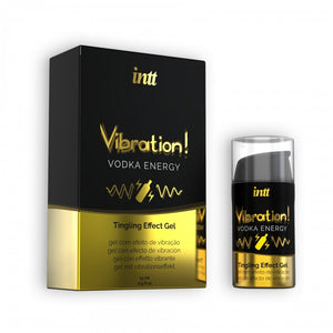 Gel com Vibração Sabor a VODKA - INTT