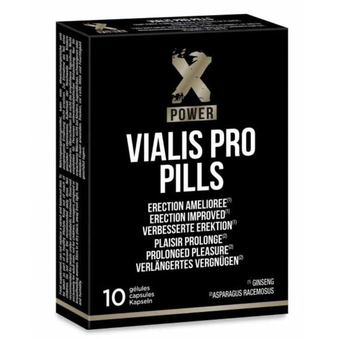 Potenciador/Estimulante Sexual  - X-Power VIALIS PRO  - 10 cápsulas