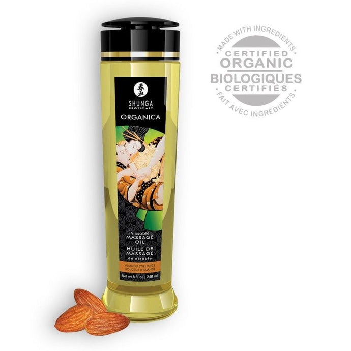 Óleo de Massagem Estimulante com Amêndoas doces - Shunga - 240ml