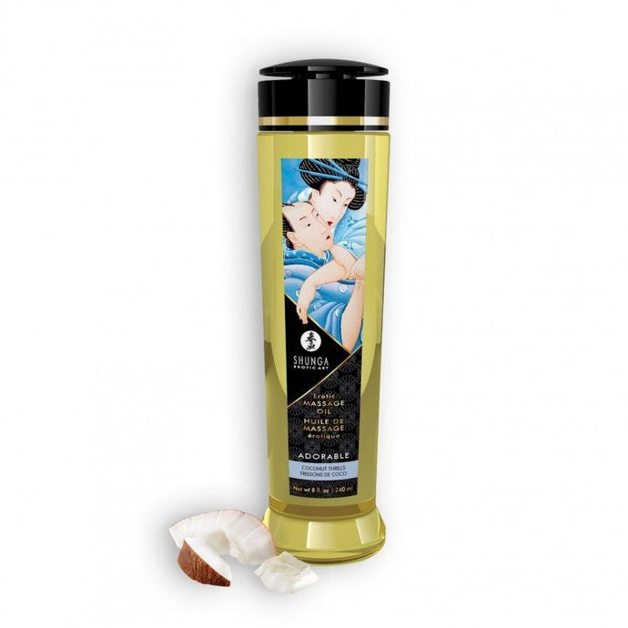 Óleo de Massagem com aroma a Côco - Shunga - 240ml