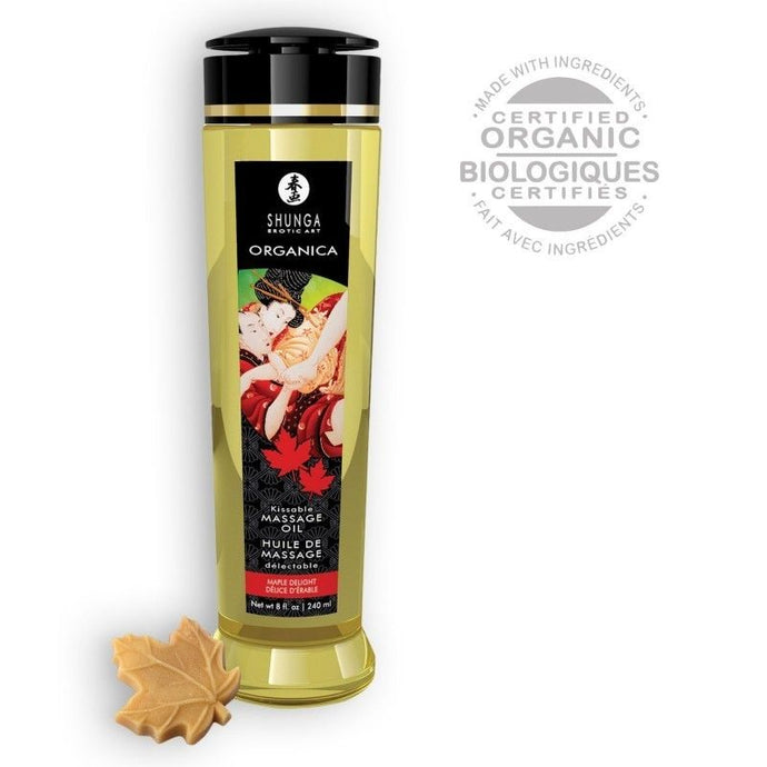 Óleo de Massagem com aroma a Delícia de Ácer - Shunga - 240ml
