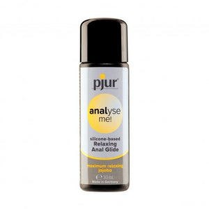 Lubrificante à base de silicone, uso anal - com Efeito Relaxante - 30ml - AnalyseMe - PJUR