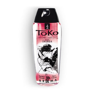 Lubrificante à Base de Água Aroma Morangos com Champanhe - 165ml - TOKO