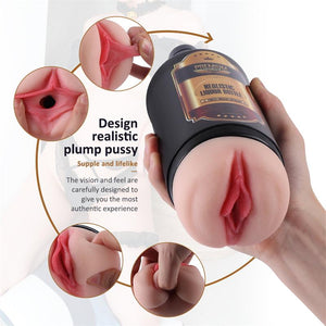 Masturbador Vagina disfarçado de garrafa de licor - SHEQU