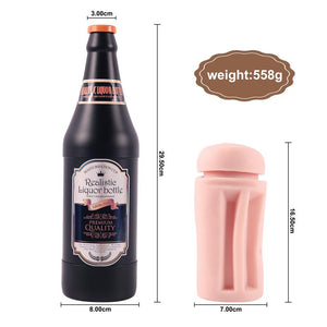 Masturbador Vagina SONYA disfarçado de garrafa de licor - SHEQU