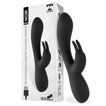 Carregar imagem no visualizador da galeria, Vibrador NOIR com Estimulador de Clitóris - Totalmente Flexível
