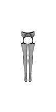 Carregar imagem no visualizador da galeria, Collants com efeito cinto de ligas S232 - Obsessive
