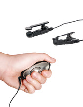 Carregar imagem no visualizador da galeria, Pinças para mamilos com electroestimulação - Shock Therapy Nipple Clamps
