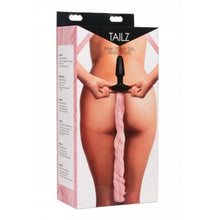 Carregar imagem no visualizador da galeria, Plug Anal com cauda de pónei cor-de-rosa - TAILZ
