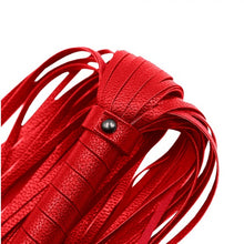 Carregar imagem no visualizador da galeria, Chicote Erotic Flogger Vermelho by Alive
