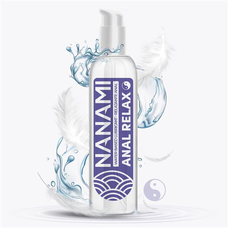 Lubrificante à base de água Efeito Relaxante - Anal Relax - Nanami - 150ml