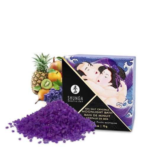 Sais de Banho com Aroma a Frutos Exóticos - Moonlight Bath - Shunga - 75g