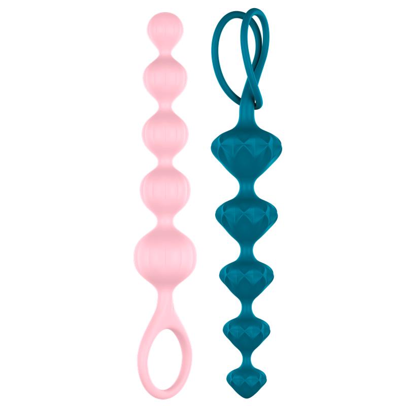 Conjunto de 2 Tiras Anais Love Beads Coloridas - SATISFYER