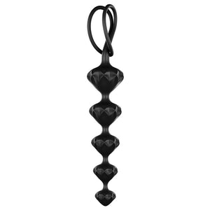 Conjunto de 2 Tiras Anais Love Beads Pretas - SATISFYER