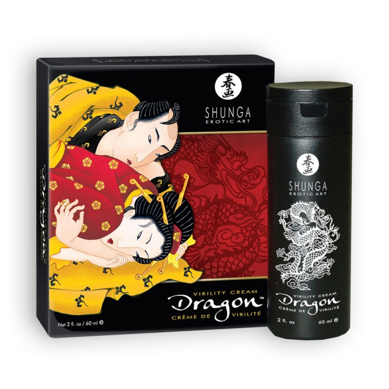 Estimulante Unisexo em creme - Dragon Virility 60ml  - Shunga 