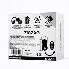 Carregar imagem no visualizador da galeria, Ovo Vibratório Rotativo com Comando - ZIGZAG - TARDENOCHE
